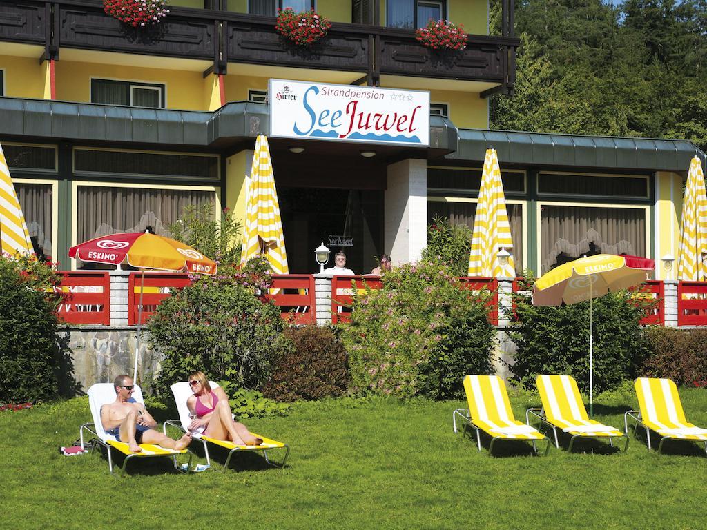 Strandpension Seejuwel Sankt Kanzian am Klopeiner See Eksteriør billede